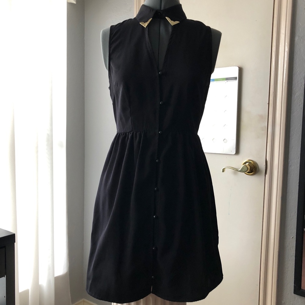 One Clothing Mini Black Dress